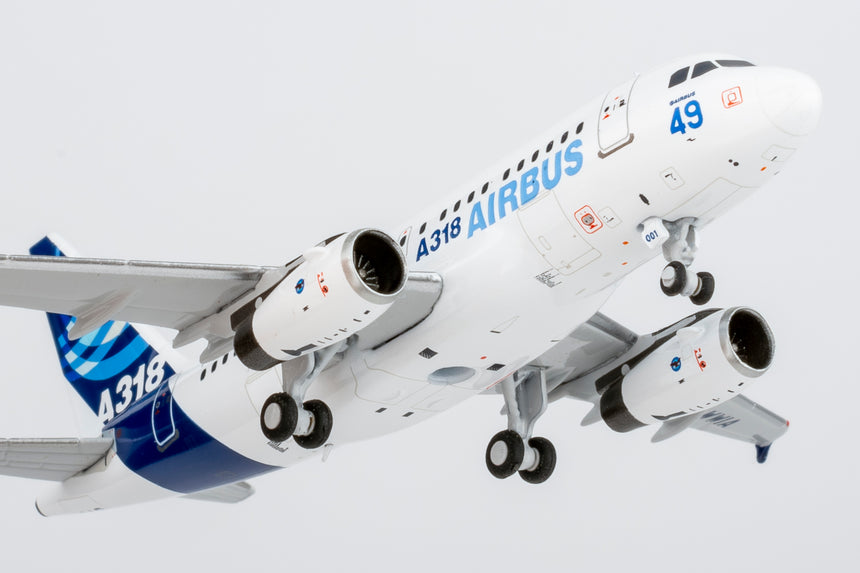 NG Models Airbus Industrie Airbus A318-100 F-WWIA (current colors; with No.49 for PAS 2005) 1/400 Aircraft Scale Model