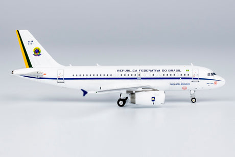 NG Models Brazilian Air Force Airbus A319-100 ACJ(VC-1A) FAB2101 Old Colours 1/400 Scale