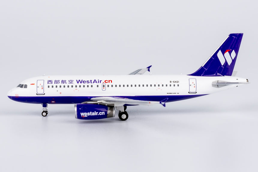 NG Models West Air Airbus A319 B-6421 1/400 Scale