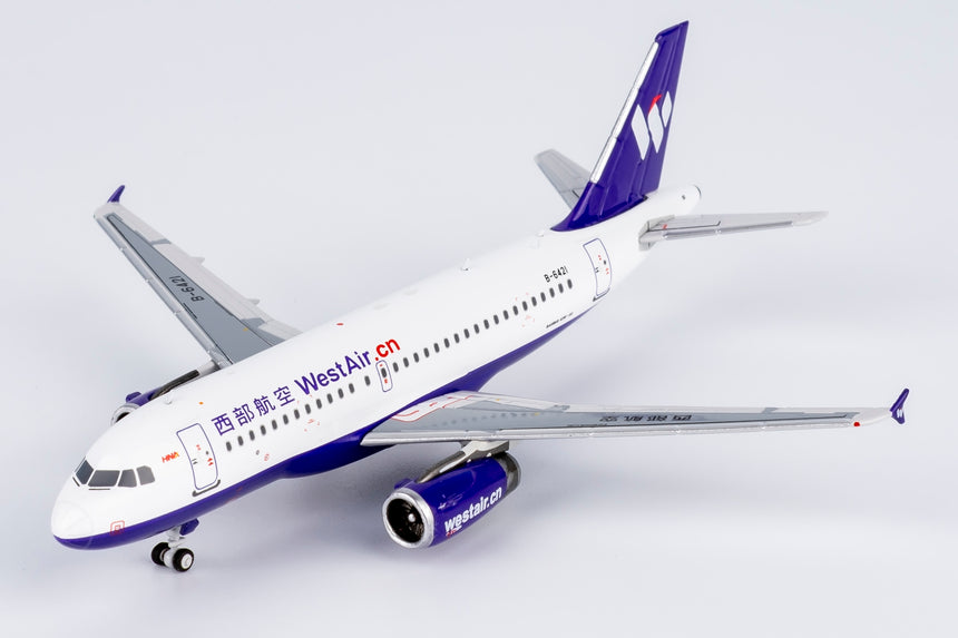 NG Models West Air Airbus A319 B-6421 1/400 Scale