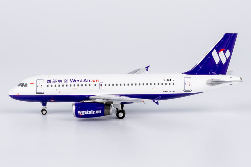 NG Models West Air Airbus A319 B-6412 1/400 Scale
