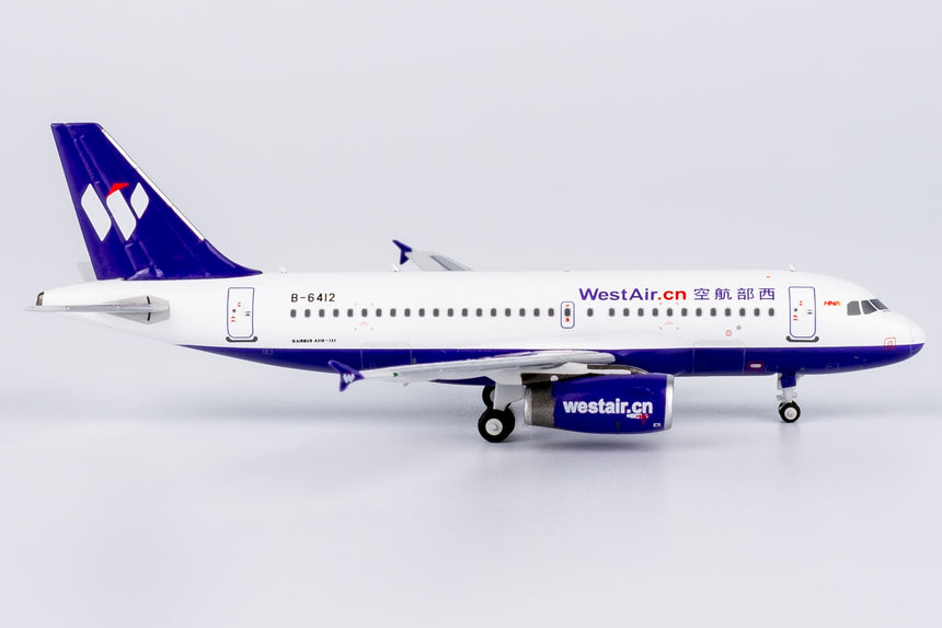 NG Models West Air Airbus A319 B-6412 1/400 Scale