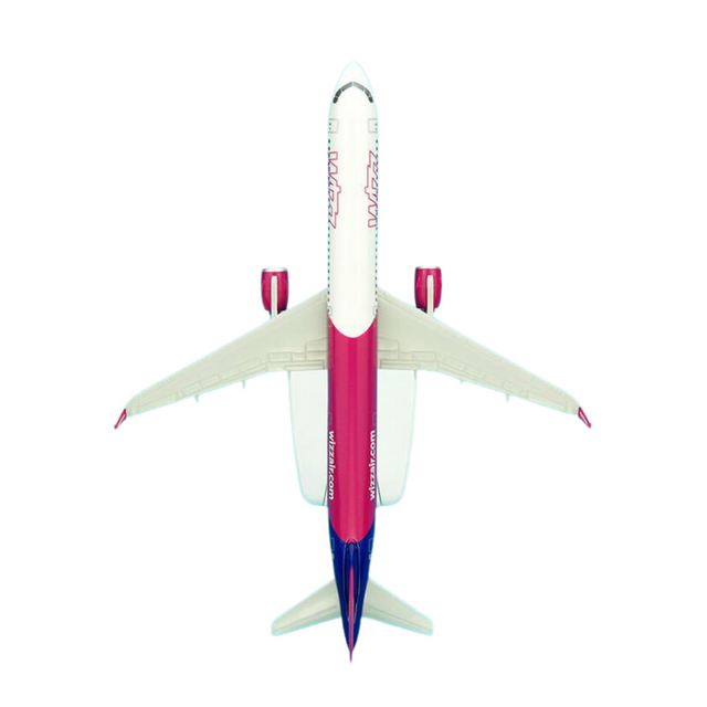 AeroClix Wizz Air Airbus A321Neo HA-LGA 1/200 Aircraft Scale Model