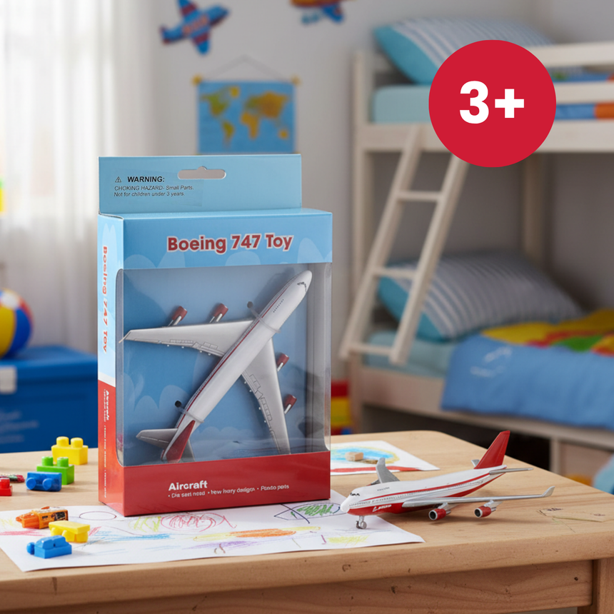 Business Jet Boeing 747 Toy Plane
