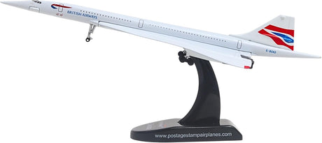 Postage Stamp British Airways Concorde 1/350 Aircraft Scale Model