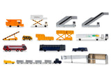 Herpa Airport accessories I (consisting of 19 parts) 1/500 519472