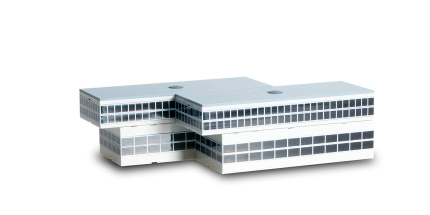 Herpa Airport building: 2 Departure halls with recess 1/500 Scale