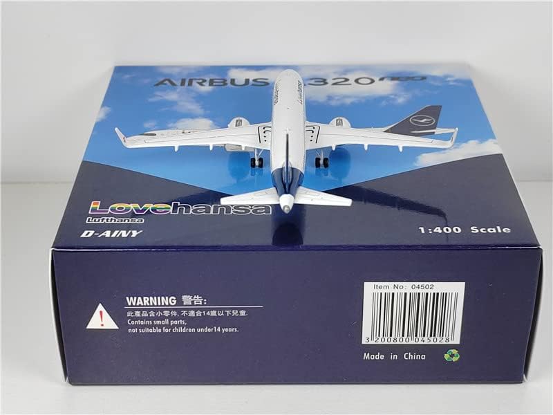 Phoenix Lufthansa Airbus A320Neo Lovehansa D-AINY 1/400 - Aircraft