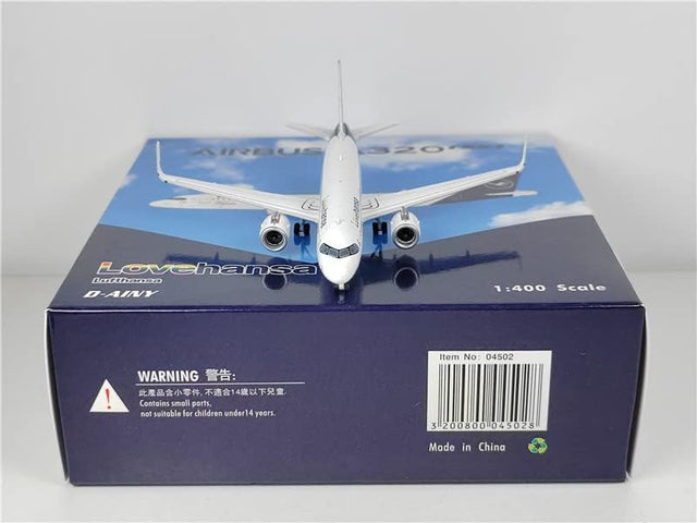 Phoenix Lufthansa Airbus A320Neo Lovehansa D-AINY 1/400 Aircraft Scale Model
