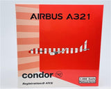 Phoenix Condor Airbus A321 D-ATCG Condor Passion 1/400 Aircraft Scale Model