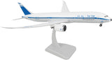 Hogan EL AL Airlines Boeing 787-9 Retro Livery (with WiFi Radome) 1/200 Aircraft Scale Model
