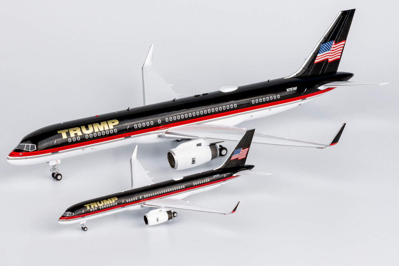 NG Models The Trump Organization (with National Flag on Tail) Boeing 757-200/w N757AF 1/400 Aircraft Scale Model