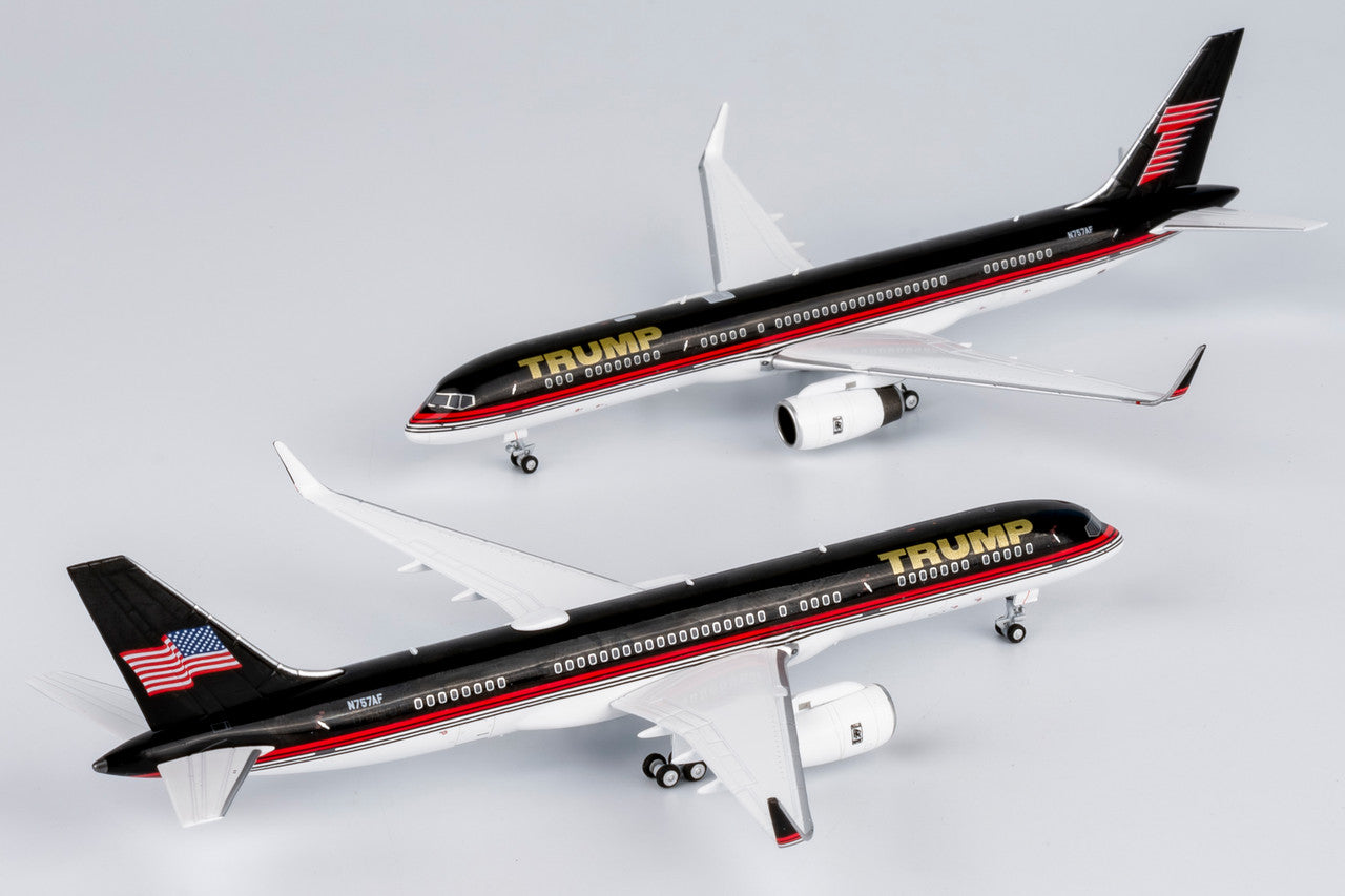 NG Models The Trump Organization (with National Flag on Tail) Boeing 757-200/w N757AF 1/400 Aircraft Scale Model