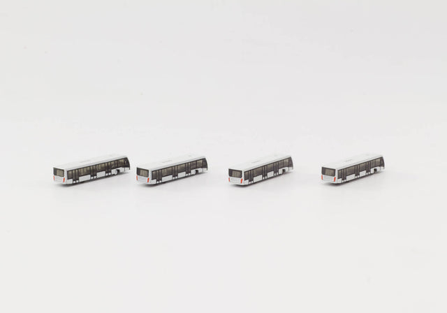 Herpa Airport Bus Set 4-in-1 set 1/500 Aircraft Scale Model