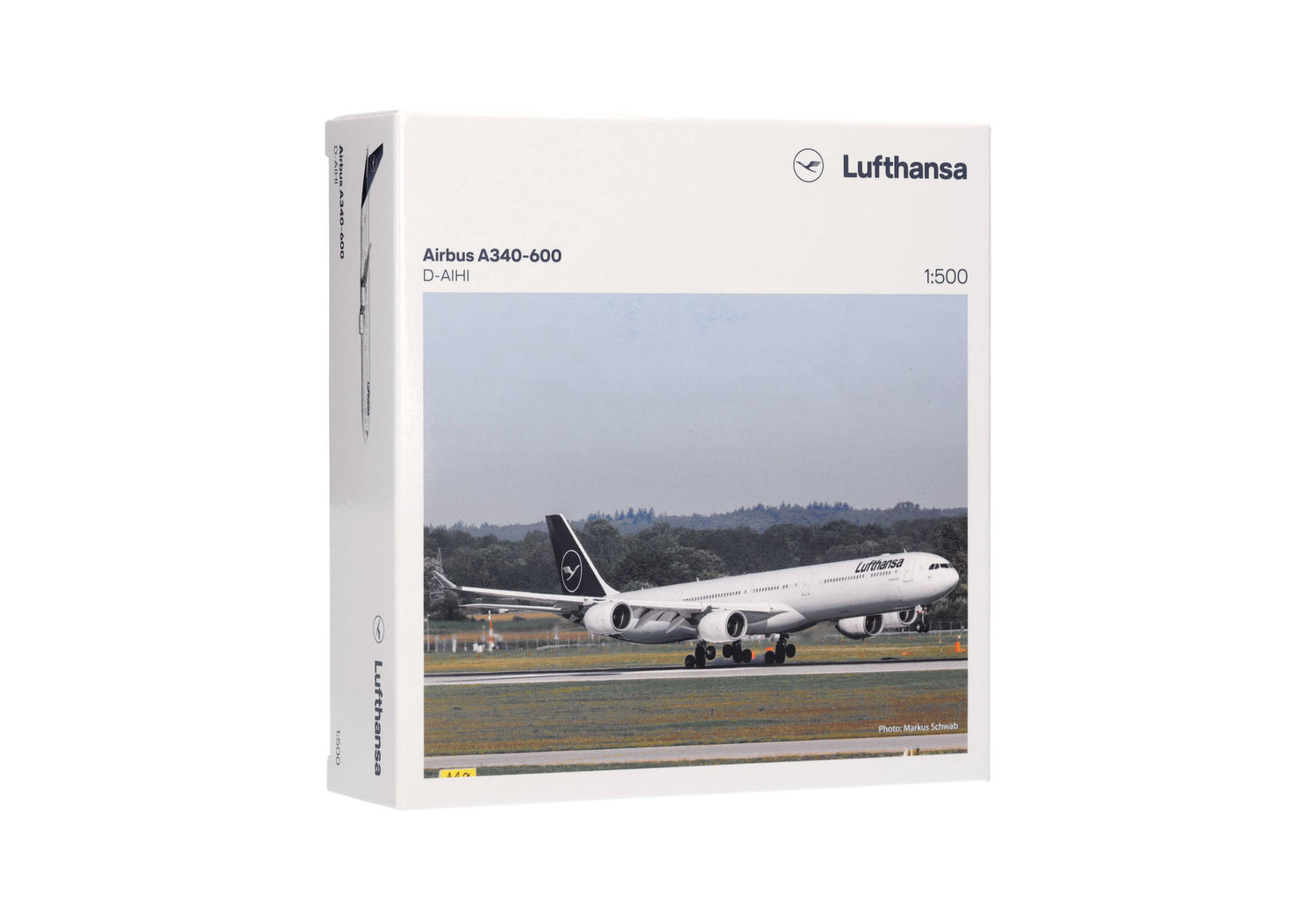 Herpa Lufthansa Airbus A340-600 – D-AIHI 1/500 Scale
