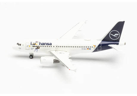 Herpa Lufthansa Airbus A319 "Lu“ - D-AILU "Verden" 1/500 Aircraft Scale Model