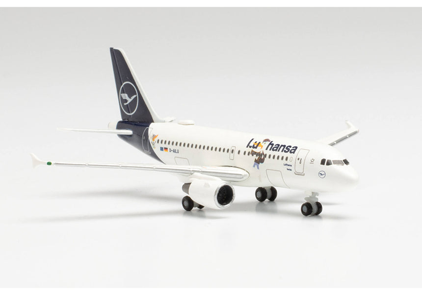 Herpa Lufthansa Airbus A319 "Lu“ - D-AILU "Verden" 1/500 Aircraft Scale Model
