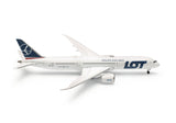Herpa LOT Polish Airlines Boeing 787-9 Dreamliner - SP-LSF 1/500 Aircraft Scale Model