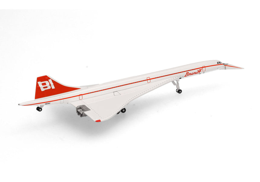 Herpa Braniff International Concorde - N81AC 1/500 Scale
