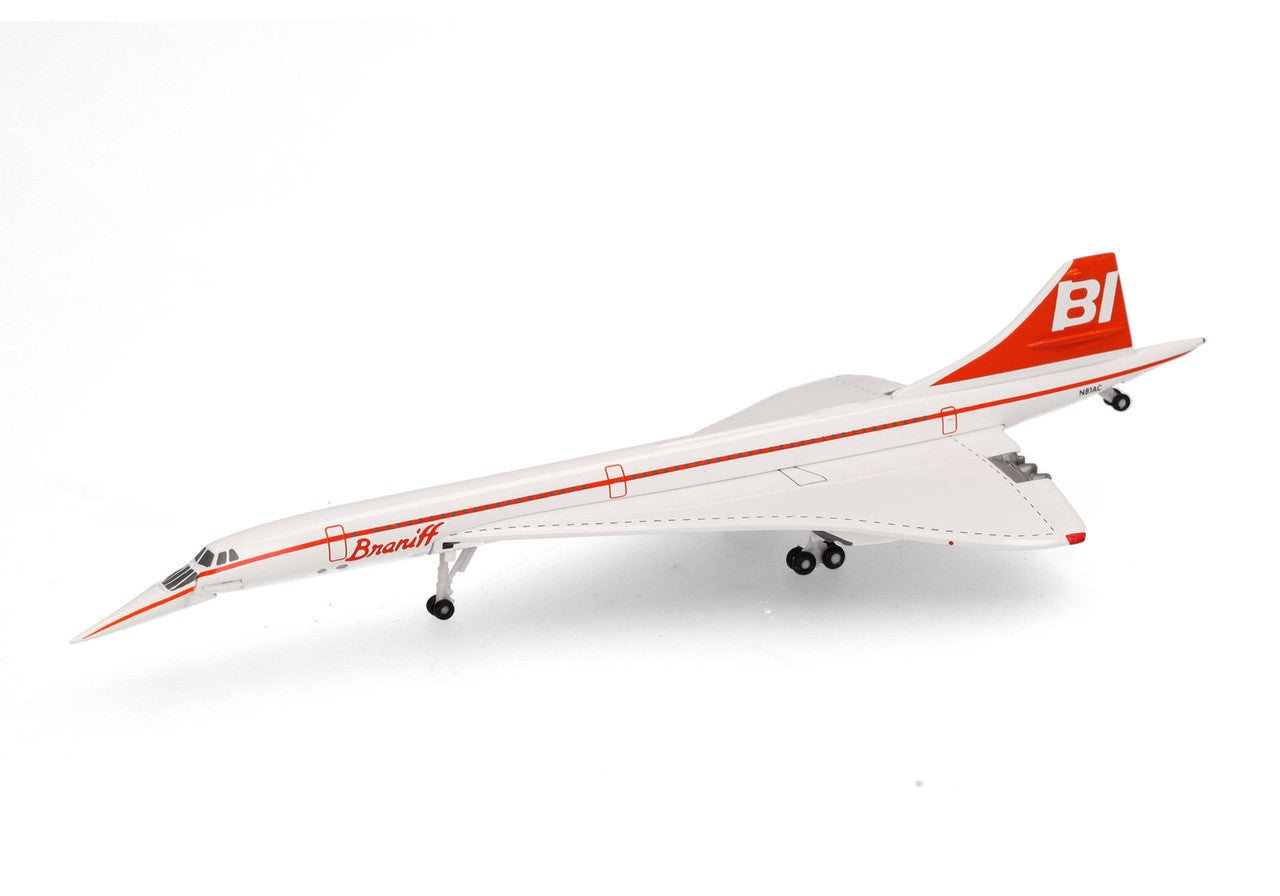Herpa Braniff International Concorde - N81AC 1/500 Scale
