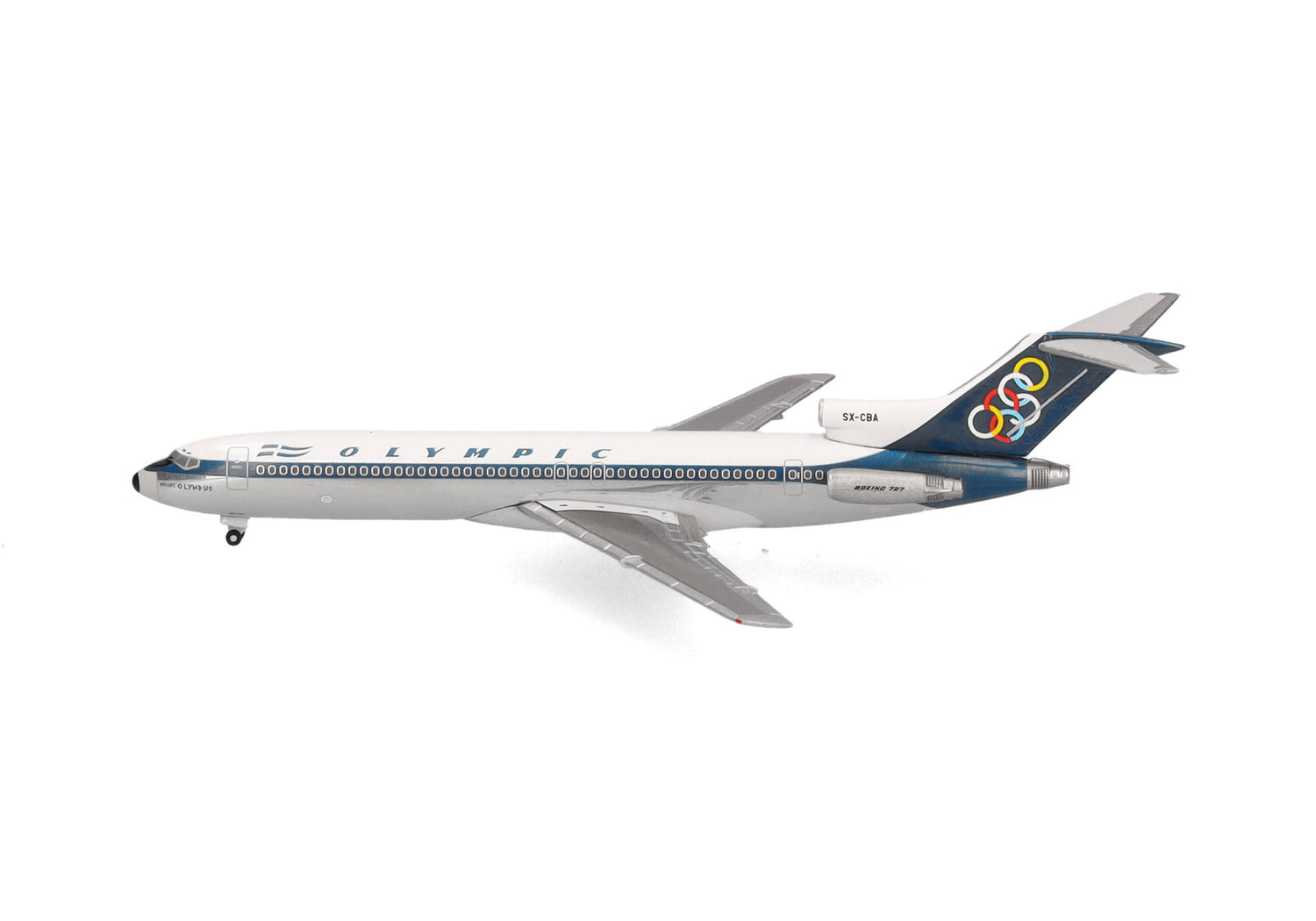 Herpa Olympic Airways Boeing 727-200 - SX-CBA "Mount Olympus" 1/500 Aircraft Scale Model