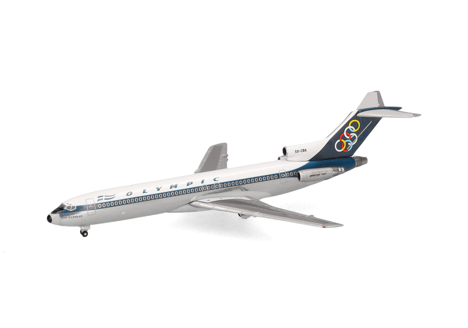 Herpa Olympic Airways Boeing 727-200 - SX-CBA "Mount Olympus" 1/500 Aircraft Scale Model