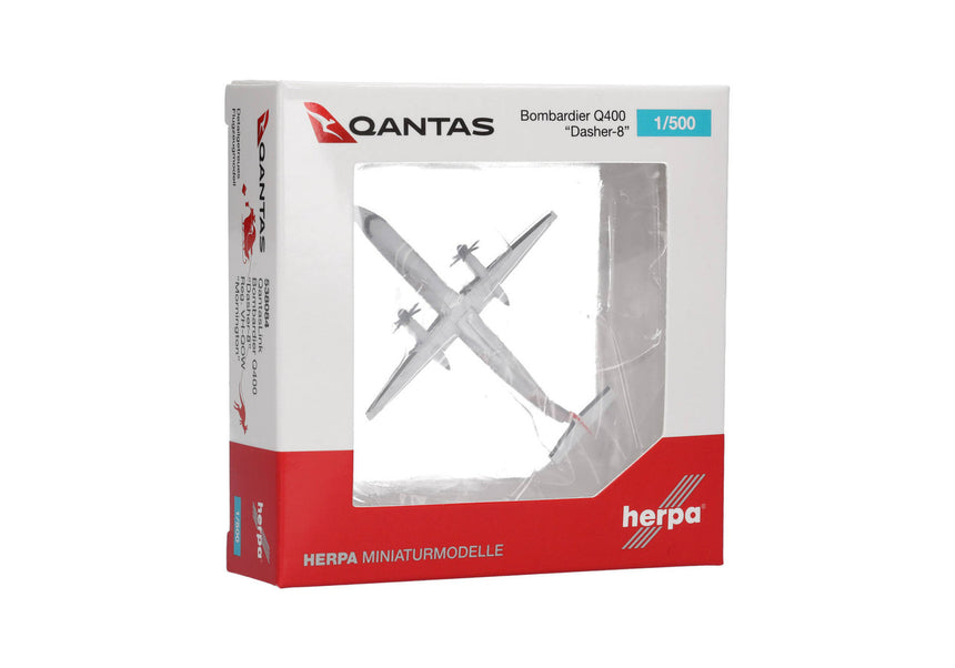 Herpa QantasLink Bombardier Q400 "Dasher-8" 1/500 Scale