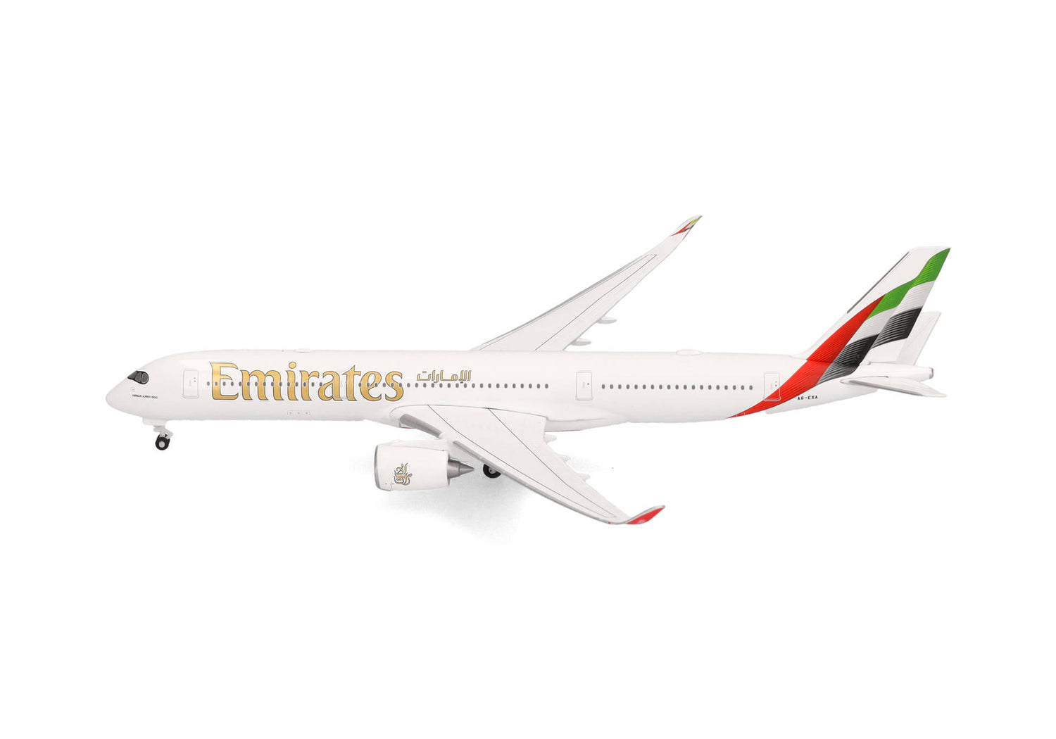 Herpa Emirates Airbus A350-900 – A6-EXA 1/500 Aircraft Scale Model