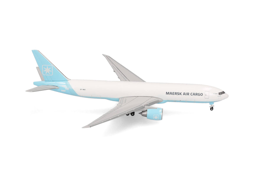 Herpa Maersk Air Cargo Boeing 777F – OY-MAC "Maersk Swan" 1/500 Scale