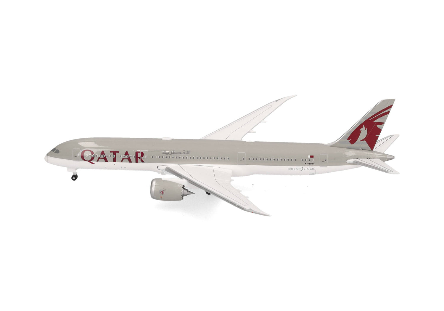 Herpa Qatar Airways Boeing 787-9 Dreamliner – A7-BHO 1/500 Aircraft Scale Model