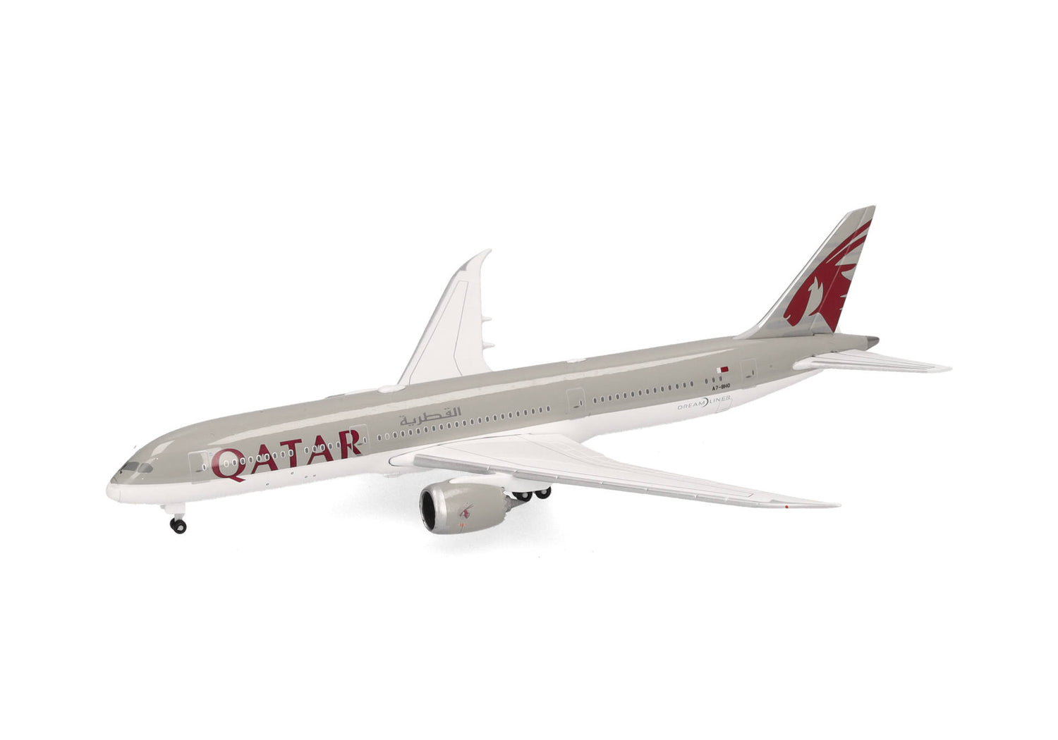 Herpa Qatar Airways Boeing 787-9 Dreamliner – A7-BHO 1/500 Aircraft Scale Model