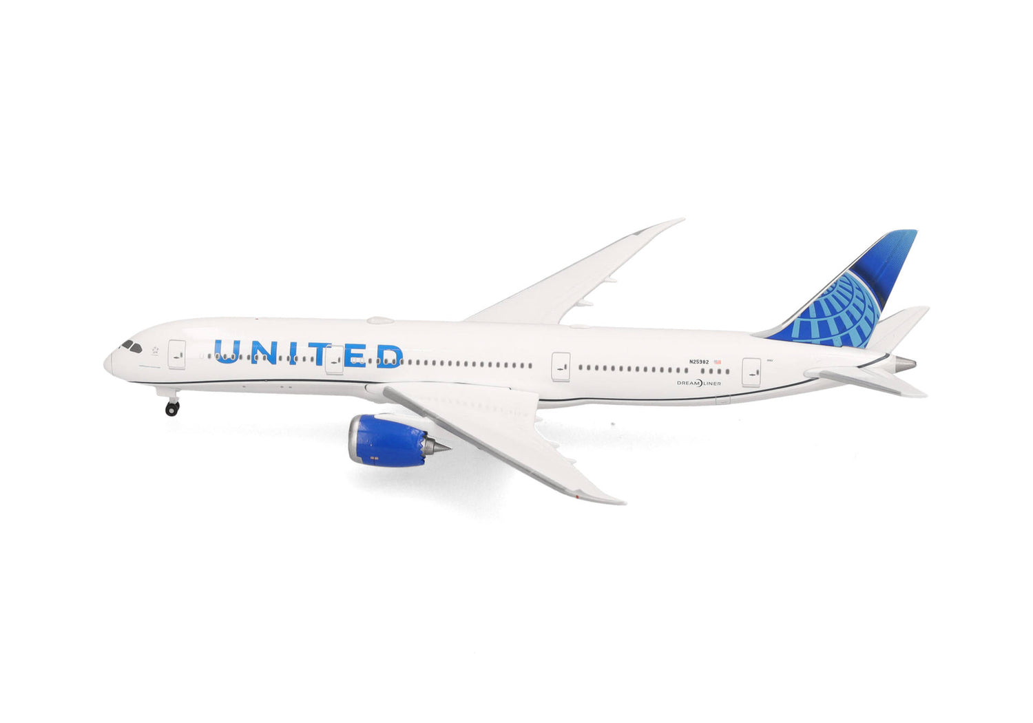 Herpa United Airlines Boeing 787-9 Dreamliner – N25982 1/500 Scale
