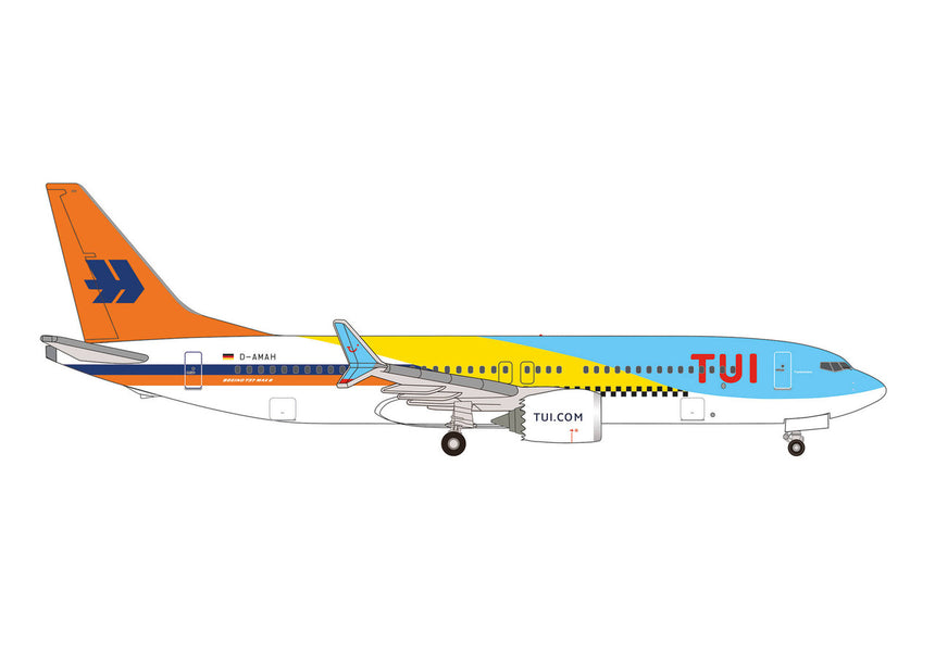 Herpa TUIfly Boeing 737 Max 8 "50 years" - D-AMAH "Fuerteventura" 1/500 Scale