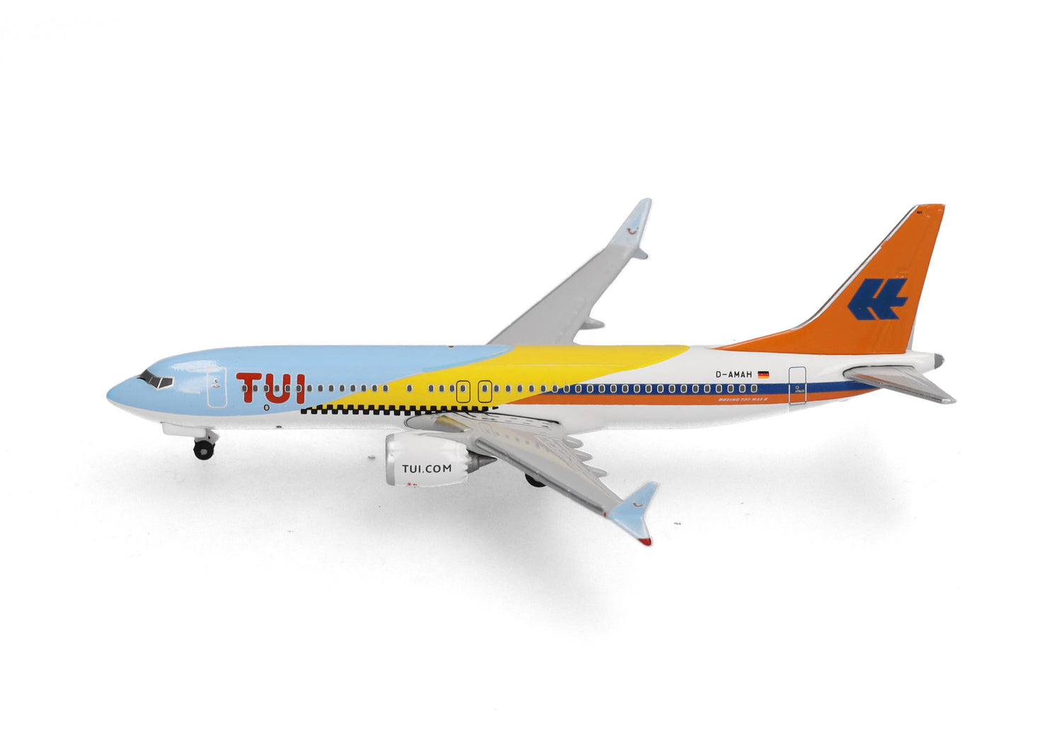 Herpa TUIfly Boeing 737 Max 8 "50 years" - D-AMAH "Fuerteventura" 1/500 Scale