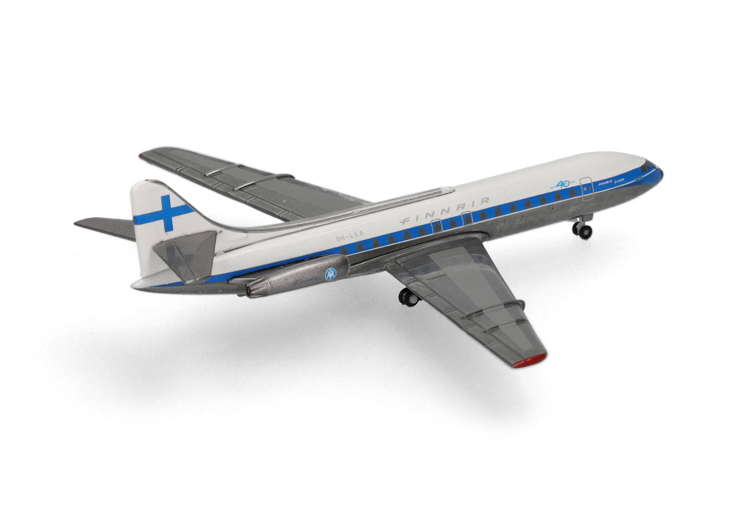 Herpa Finnair Sud Aviation Caravelle - OH-LEA 1/500 Scale