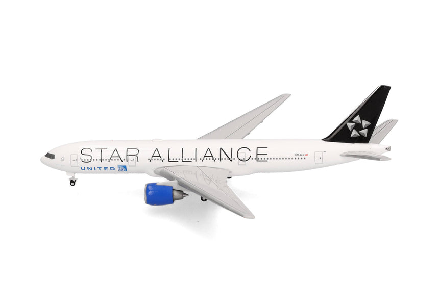 Herpa United Airlines Boeing 777-200 "Star Alliance" N794UA 1/500 Scale
