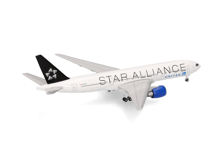 Herpa United Airlines Boeing 777-200 "Star Alliance" N794UA 1/500 Scale