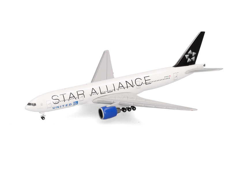 Herpa United Airlines Boeing 777-200 "Star Alliance" N794UA 1/500 Scale
