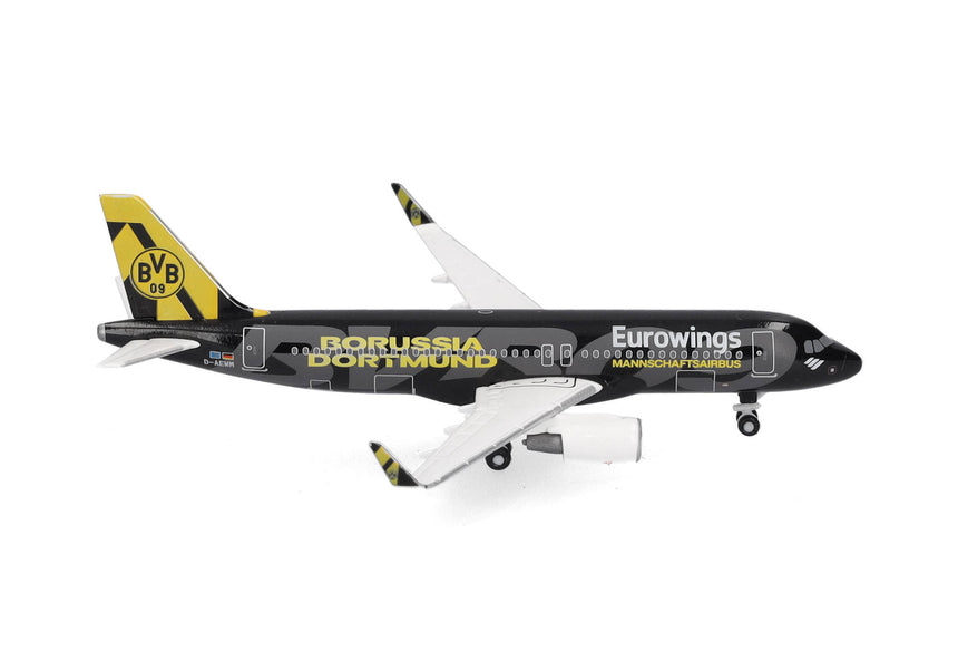Herpa Eurowings Airbus A320 "BVB Mannschaftsairbus" D-AEWM (2025) 1/500 Scale