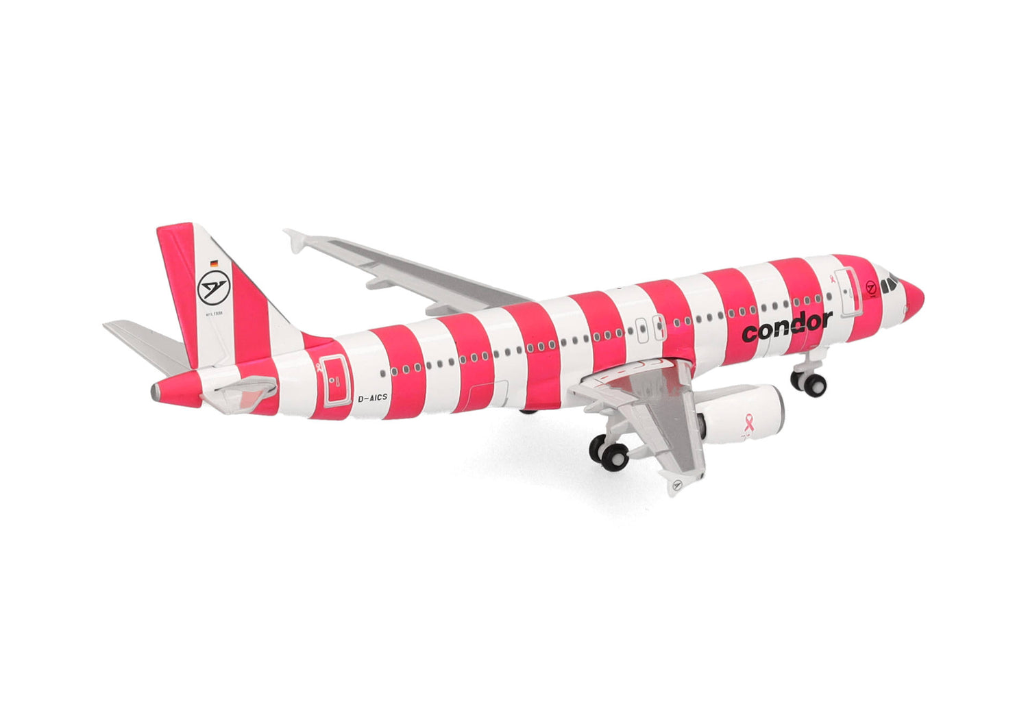 Herpa Condor Airbus A320 "FlyPink Plane" 1/500 Aircraft Scale Model