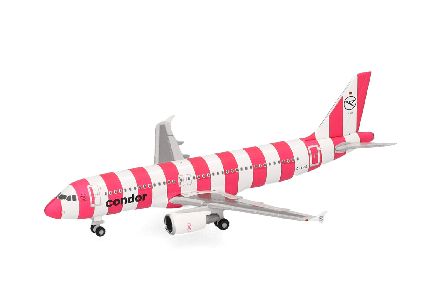 Herpa Condor Airbus A320 "FlyPink Plane" 1/500 Aircraft Scale Model