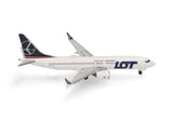 Herpa LOT Polish Airlines Boeing 737 Max 8 – SP-LVA 1/500 Aircraft Scale Model