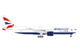 Herpa British Airways Boeing 777-200 "oneworld" – G-YMMU 1/500 Aircraft Scale Model