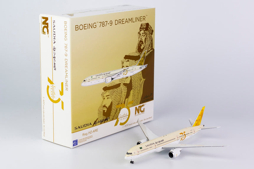NG Models Saudia Boeing 787-9 HZ-ARE '75th Anniversary' 1/400 NG55077
