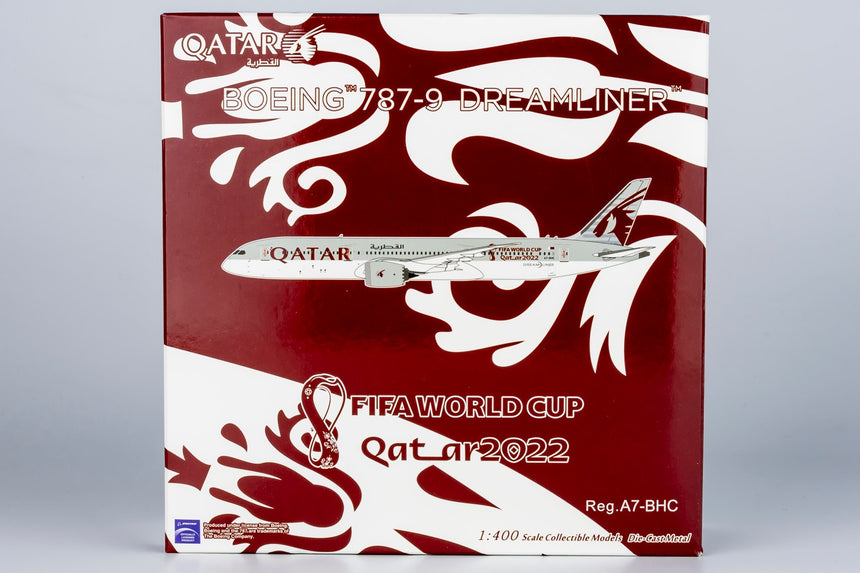 NG Models Qatar Airways Boeing B787-9 Dreamliner A7-BHC 1/400 Scale