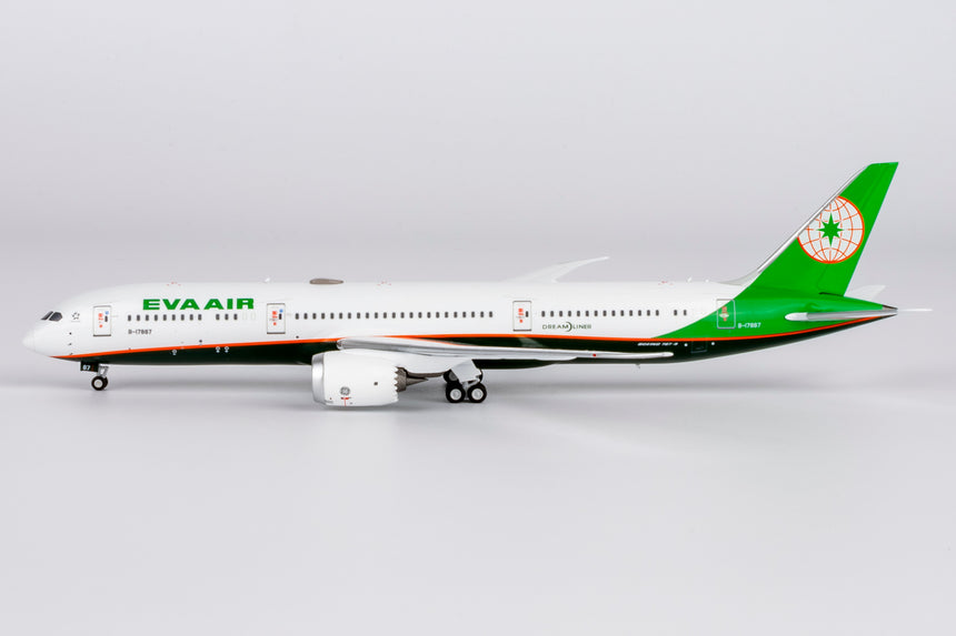 NG Models Eva Airways Boeing 787-9 Dreamliner B-17887 (with new titles) 1/400 Aircraft Scale Model