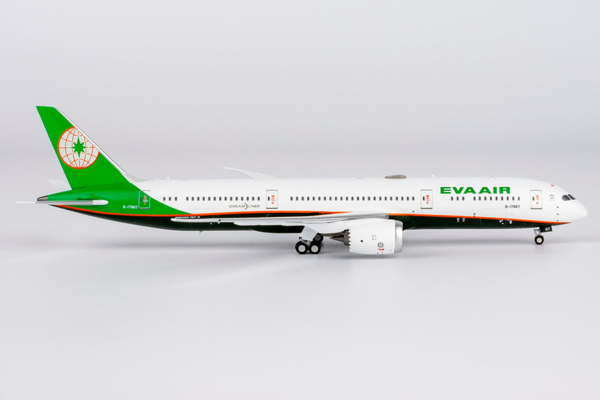 NG Models Eva Airways Boeing 787-9 Dreamliner B-17887 (with new titles) 1/400 Aircraft Scale Model