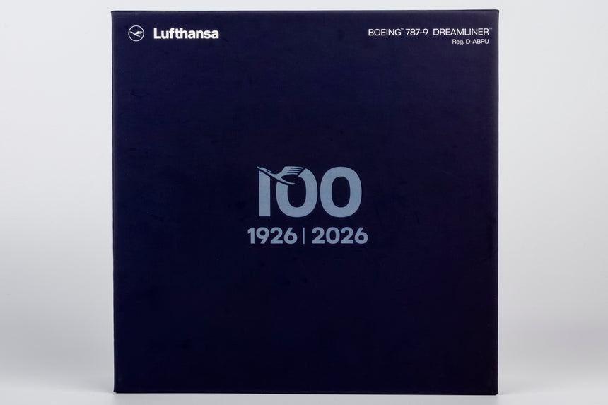 NG Models Lufthansa (100th Anniversary livery) Boeing 787-9 Dreamliner D-ABPU (ULTIMATE) 1/400 Aircraft Scale Model
