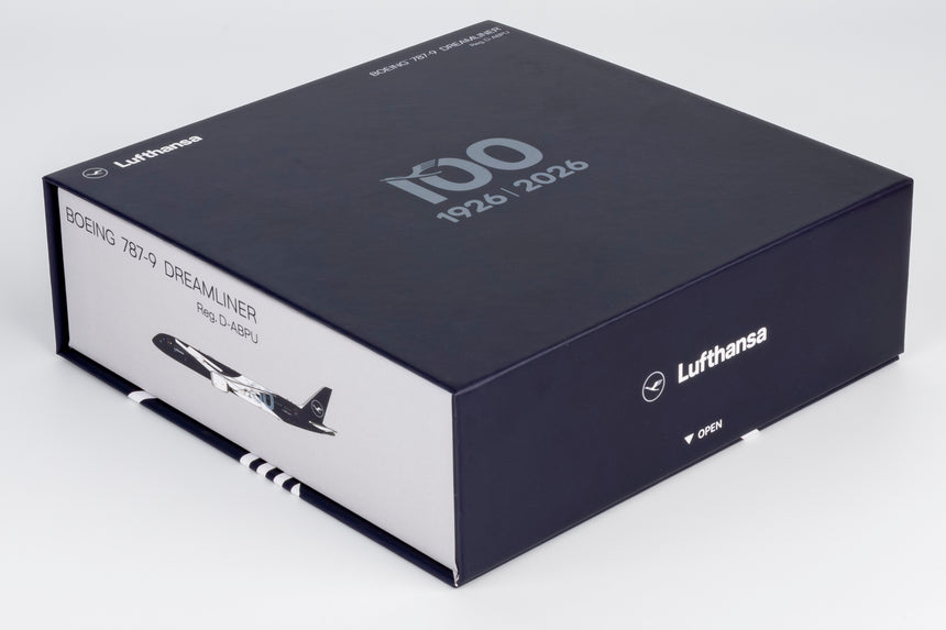 NG Models Lufthansa (100th Anniversary livery) Boeing 787-9 Dreamliner D-ABPU (ULTIMATE) 1/400 Aircraft Scale Model