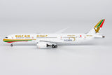 NG Models Gulf Air Boeing 787-9 Dreamliner A9C-FG (1976 retro cs, "75 Years" sticker) 1/400 Aircraft Scale Model